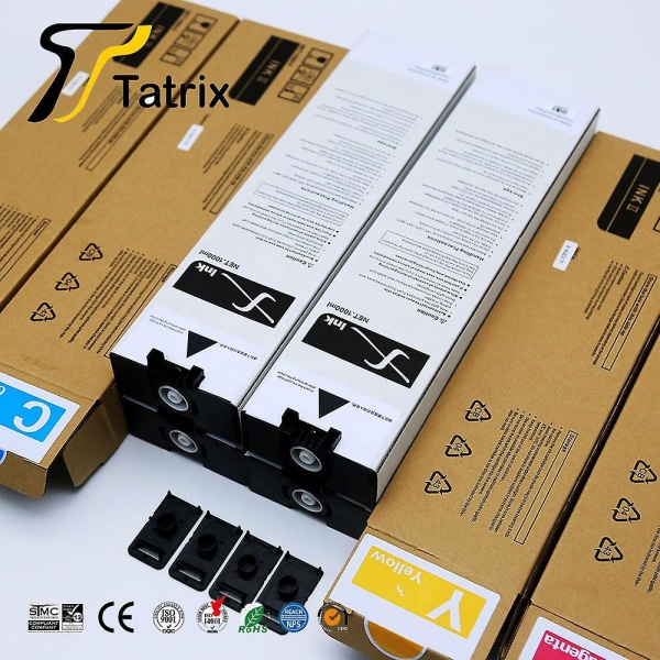 Tatrix Compatible Ink Cartridge S-6308g/e S-6309g/e S-6310g/e S-6311g/e For Riso Comcolor 3010r 3050r 7050r 9050r Printer 1PC-Magenta