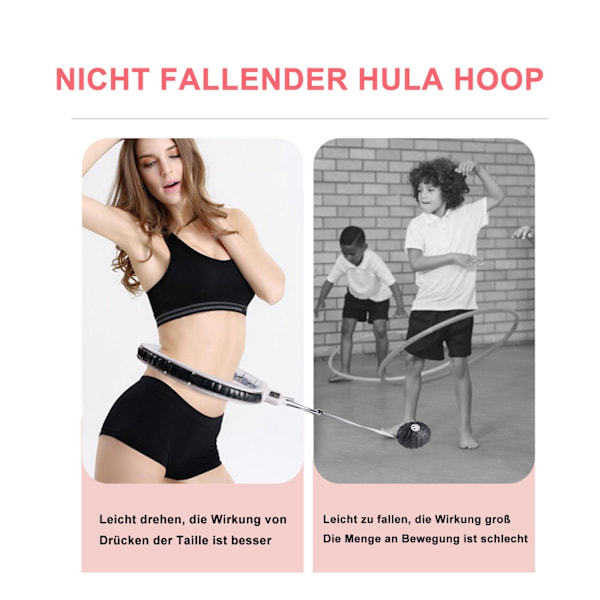 Hula Hoop Smart Hula Hoop Smart Fitness Hoop Set 1-delad