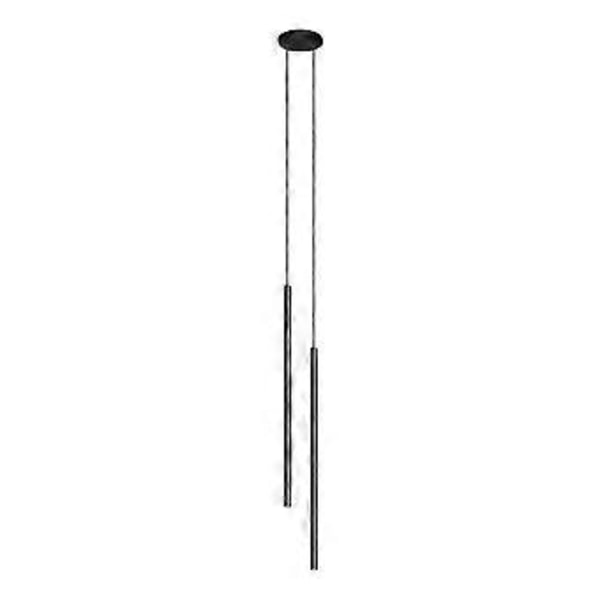6W Modern LED Ljuskrona Dubbelhövdad Minimalistisk Lång Linje Lampa Ljuskrona för Vardagsrum Sovrum