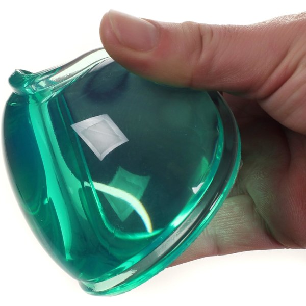 Myk håndleddstøtte, gelkrystaller, hjerteformet, ergonomisk krystallgel