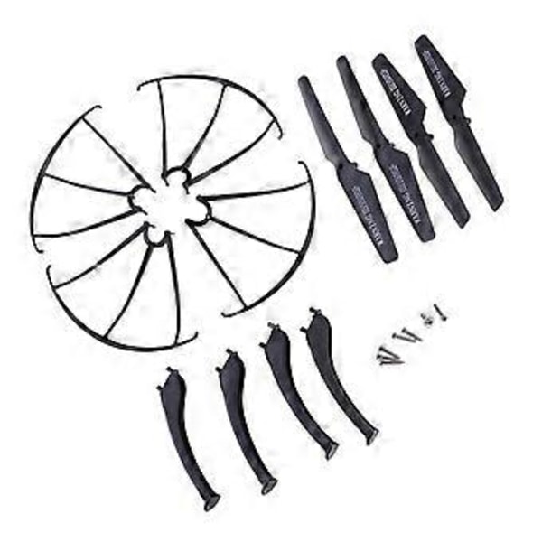 Ersättningstillbehör för X5SC X5SW (Propeller + Landningsställ + Skydd)