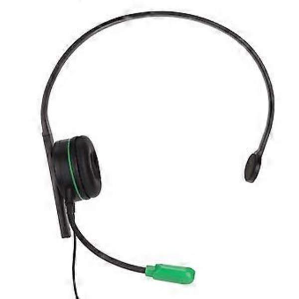 S481 Enörat Spelheadset 3.5mm Stereo Trådbundet Enörat Headset med Mikrofon och Inline-kontroll för PS4 för Xbox One( )