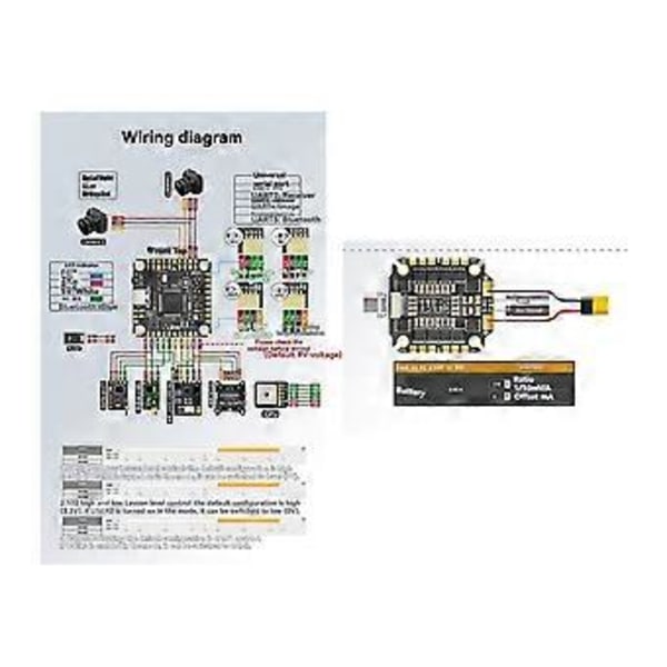 F465 V3 Stack/Flytower BLS 65A ESC AM32 Flygtorn F405+65A 32-Bit Konfigurera Via Bluetooth Box FP