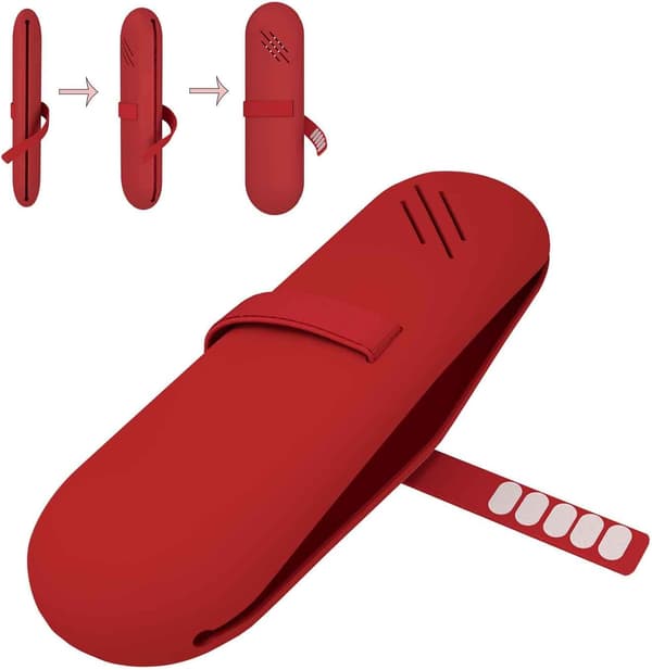 Makeup silikone makeup børsteholder bærbar makeup børste etui fo