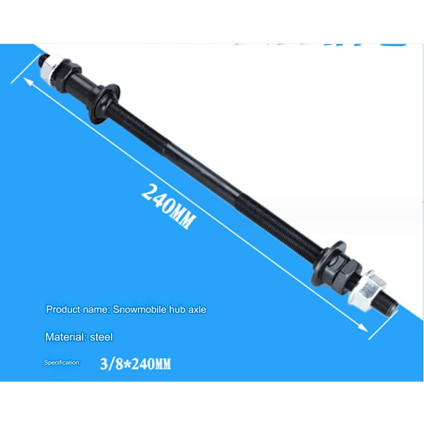 1 stk sykkelaksel sykkelaksel terrengsykkeldeler bakaksel 10mm bakhjulspyd sykkelfrontaksel landeveissykkelbolt spakaksel bakakselutskifting