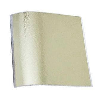 100x 9cm Jäljitelmäpaperit Askartelu DIY (Samppanjahopea)
