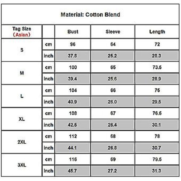 Miesten pitkähihainen tavallinen T-paita Slim Fit Longline -paidat korkealaatuisia (L Musta)