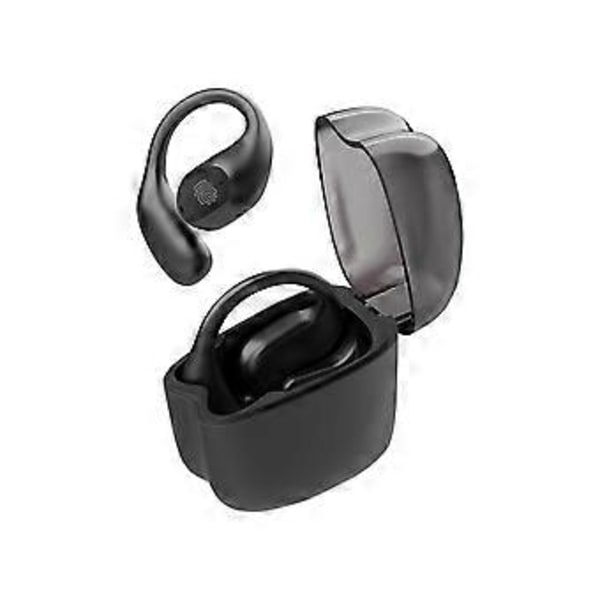 On-ear Sport Bluetooth Headset med Extra Lång Batteritid Ingen Öronöppen Bluetooth Headset (Svart)