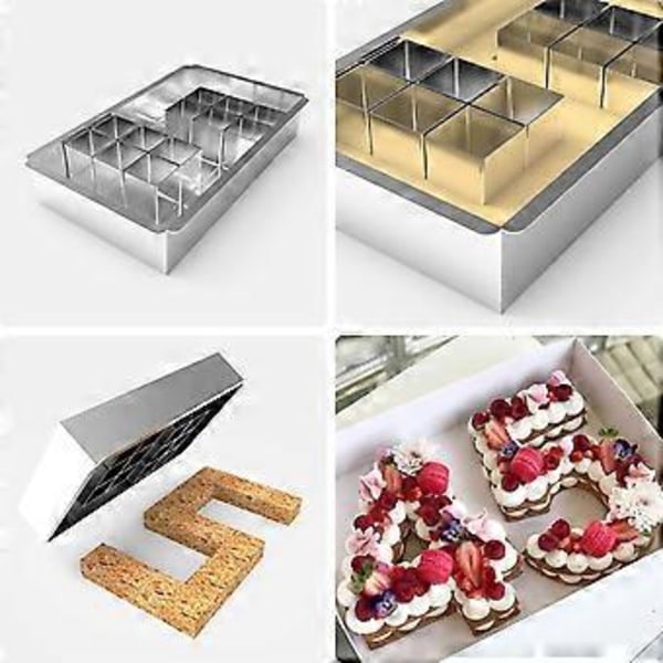 Aluminium kakform, non-stick bakformar