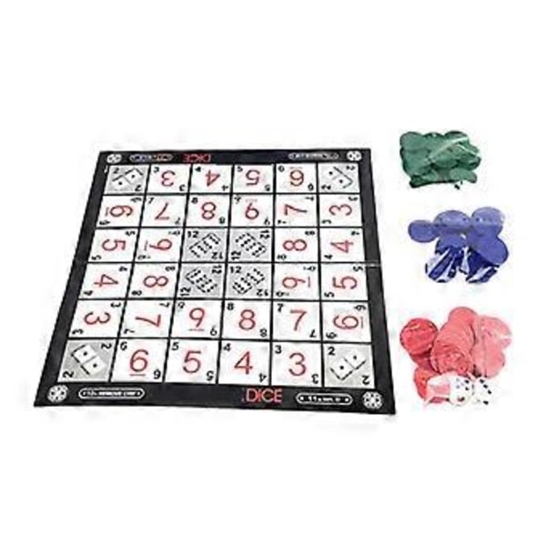 Sequence Spel Lätt att Spela Spännande Brädspel för Vuxna 2-4 Spelare Resespel