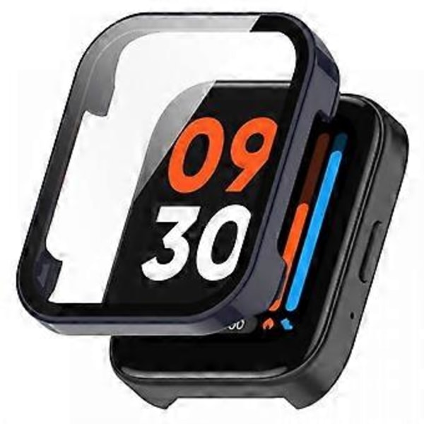 Älykello PC-suojakuori Realme Watch 3 Pro:lle, täysnäytön suojakalvo Realme Watch 3 Pro:lle, suojakotelo (vihreä)