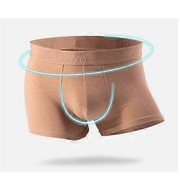 Boxerkalsonger för män, shorts, sportunderkläder, 4-pack, storlek L-3XL (XL)