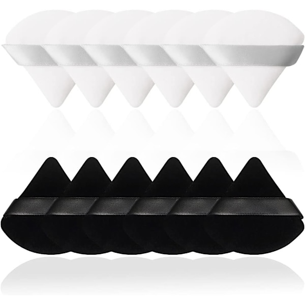 Makeup Puff, Trekantssvamp, Bomulds Puff, Løspudder Puff