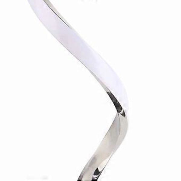 S-formad LED Spiral Bordslampa Läslampa Liten Nattlampa för Sängbord EU-kontakt 100-240V(11