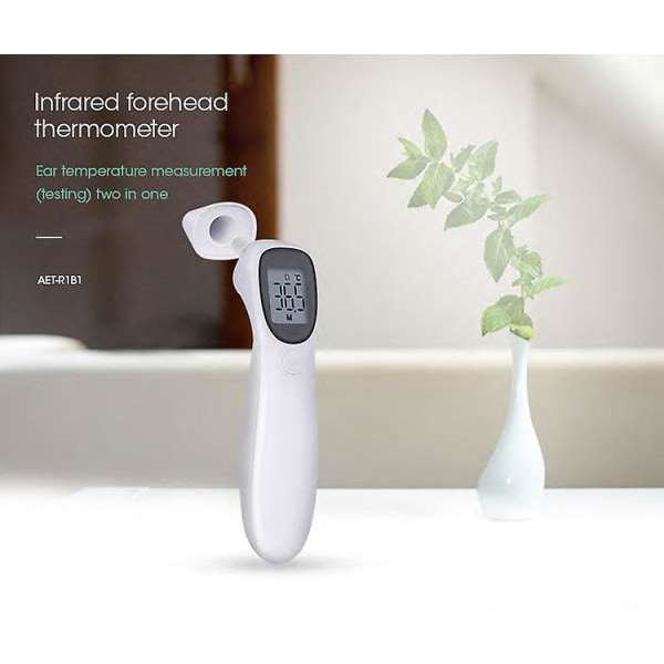 Ny panntemperatur Örontemperatur Dubbel användningstermometer Infraröd termometer Beröringsfri termometer
