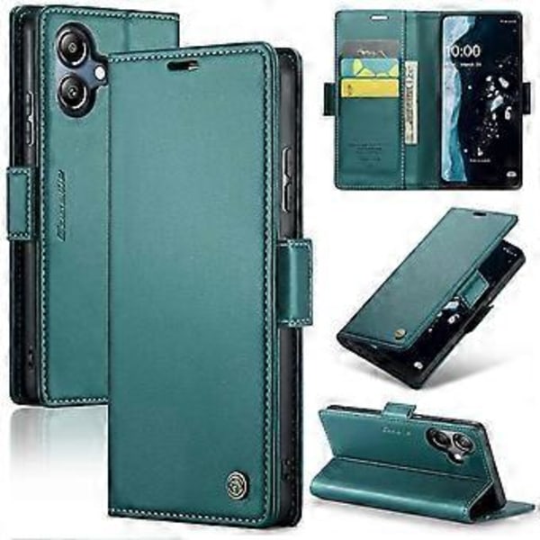 Til Samsung Galaxy A06 Case CASEME 023 Series RFID-Blokerende Blankt Stativ Telefon Cover (Style E)