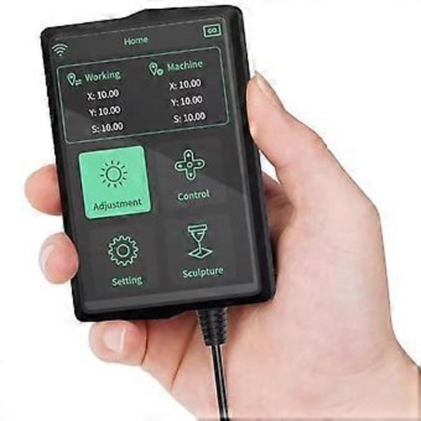 3,5-tums pekskärm för TTS Pro-gravör, portabel handhållen display kompatibel med TTS-55 Pro TTS-10 Pro