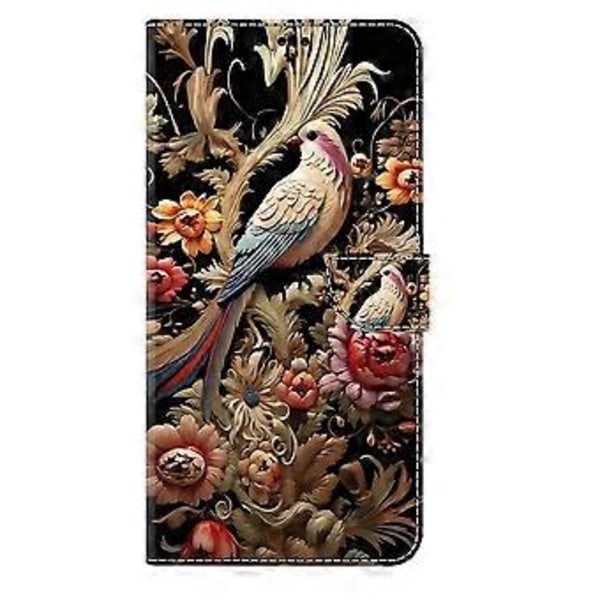 Til Samsung Galaxy S24 FE Etui PU Læder Wallet Telefon Cover med Stand (Style D)