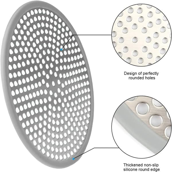 3 stk. brusefilter til hår, brusefilter til hår 118 mm/4,65