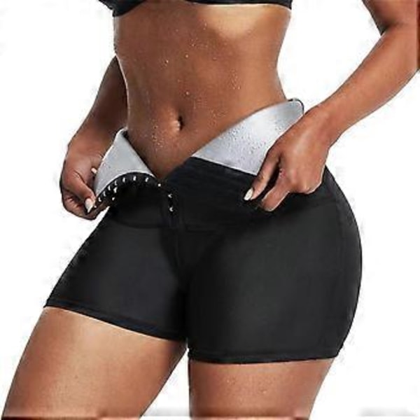 Body Shaper Shorts Yogabukser Høy Midje Sømløs Undertøy Shapewear For Kvinner Lårslanking Multi-farge Valgfritt (S Sølv)