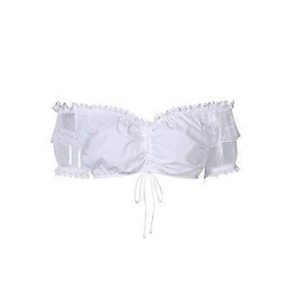 Clearlove Dirndl Naisten Midi Pukukokonaisuus 3-osainen Sisältää Dirndl-mekon, Dirndl-esiliinan ja Dirndl-puseroon Oktoberfestille, 50% Tarjous (44)