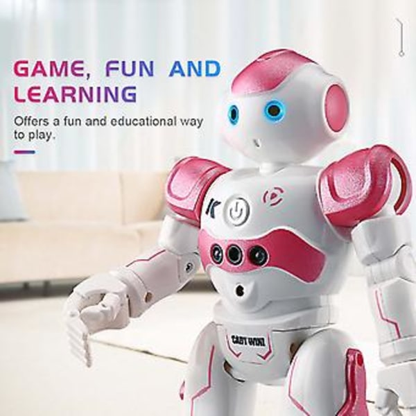 RC Fjärrstyrd Robot Smart Action Walk Dancing Gesture Sensor Barnleksak Present, Geststyrning Smart Robot
