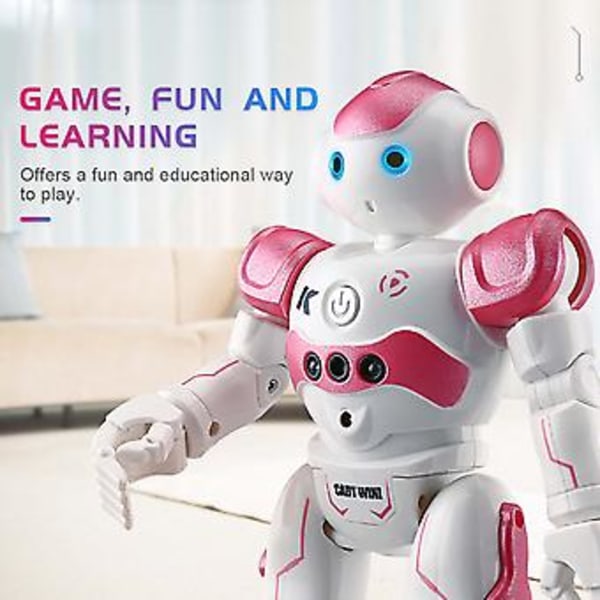 Rc Remote Control Robot Smart Action Walk Dancing Gesture Sensor Kids Toy Gift,gesture Sensing Smart Robot