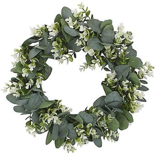 Kunstig Eucalyptus Krans Udendørs Dekoration Fordør Væggen Vindue De(S )