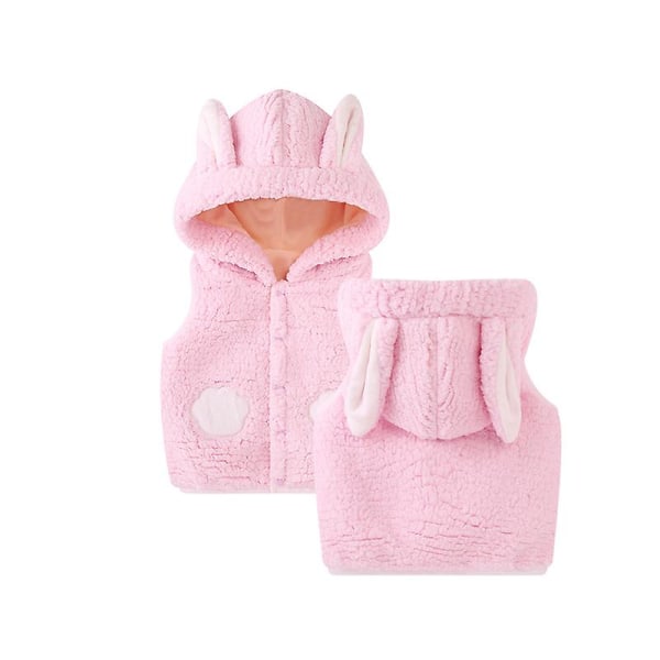Ins Baby Girl Winter Clothes 2023 Children Cartoon Vest Coats For Boys Kids Outwear Hoodies Jacket Autumn Toddler Infants 12m-4y Blue 4T