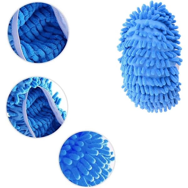 Mop Slippers Shoes Cover, 5 Pack Duster Floor Mop Slippers Shoes Cover