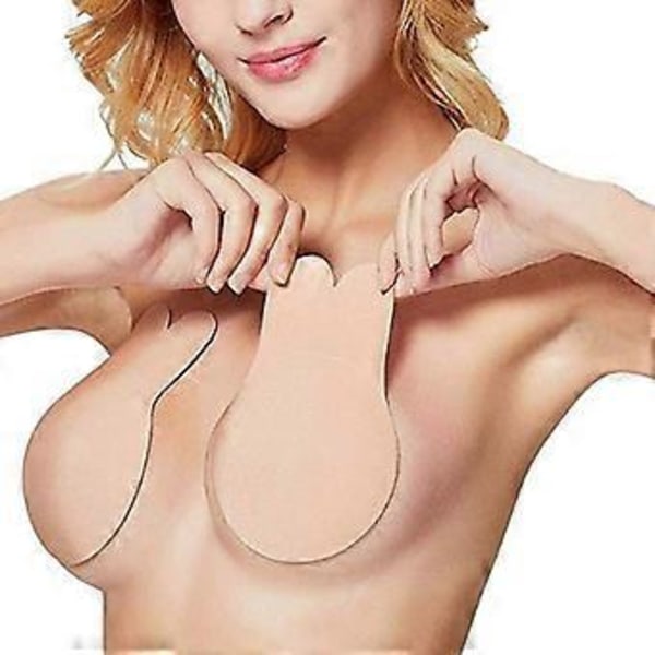 Usynlig Brystløft BH Tape Genanvendelig Nipple Push Up Sticker 13cm
