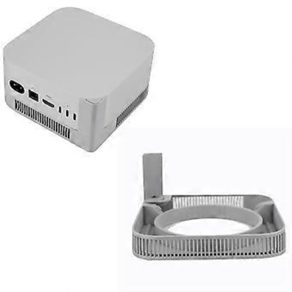 Topp Strömknapp 3D-utskrift Tryckknapp och Kylbas för 2024 Mac Mini M4 /M4 Pro Tillbehör