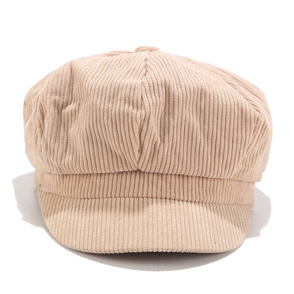 Vintage-tyylinen naisten talvihattu, yksivärinen beret-lippis, korealainen taiteilijan newsboy-lippis