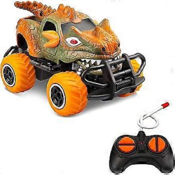 Lelu nelisuuntainen langaton kauko-ohjattava maastoauto malli lasten leluauto (oranssi väri)
