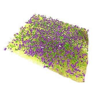 Græsrede Model Simulation Turf Terræn Model Kunstgræs til Tog (violet grøn)