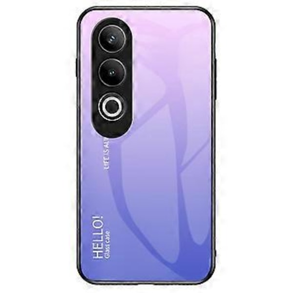 Skal för OnePlus Nord CE4 5G Härdat Glas Gradient Färg Telefonskal (Stil C)