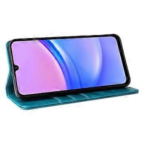 För Samsung Galaxy A16 5G/A16 4G Fodral RFID-blockerande PU Läder Plånboksfodral (Stil D)