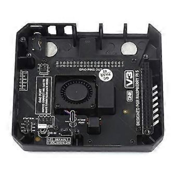 PI5-CASE--ONE Kabinet med Indbygget Aktiv Køler til Raspberry Pi5