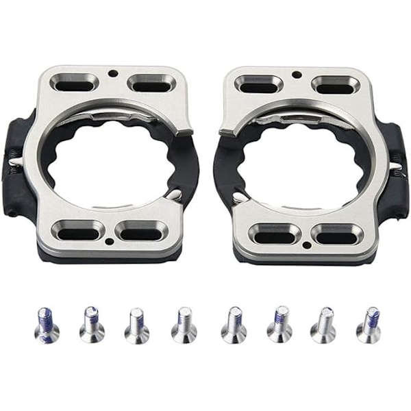 Cykelpedal 1 par hurtigudløserdele aluminiumlegering klampecover let