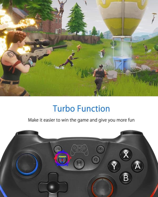 Switch Controller, Trådløs Pro Controller til Switch/Switch Lit