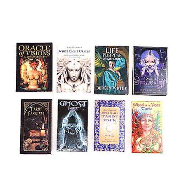 Tarotkort Oracle Spelfamilj Fest Profetia Spådom Brädspel (A1)