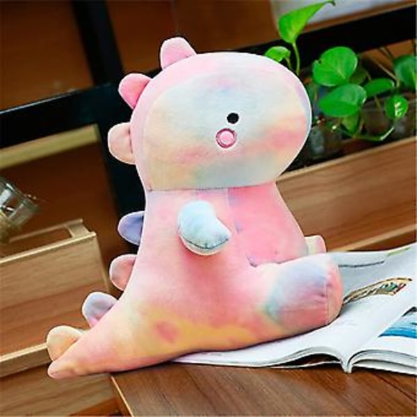 Söt Plysch Dinosaur Leksak Mjuk Djur Dino Plushie Mjuk Födelsedagspresent För Barn Flickor Pojkar Färgglad 11.8 Tum