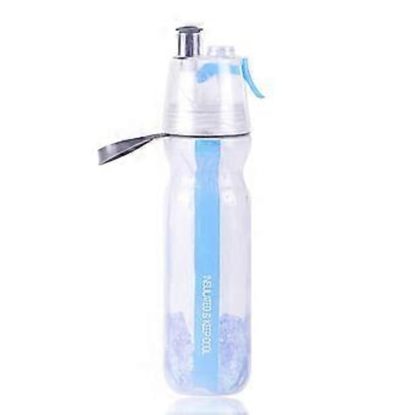 Giftfri BPA-fri vattenflaska, läckagesäker spraymugg förhindrar spill, dubbelvägg håller drycker iskalla, mjukt silikonmunstycke säkerställer