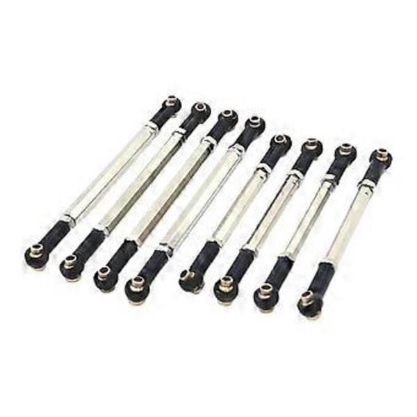 8st RC Chassilänk Metall Chassikoppling för MN128 1/12 RC Tillbehör