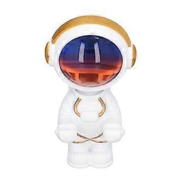Astronaut Solnedgang Lys 360 Rotasjon USB-Lading Trinnløs Dimming Natt Projeksjonslampe for Soverom Stue