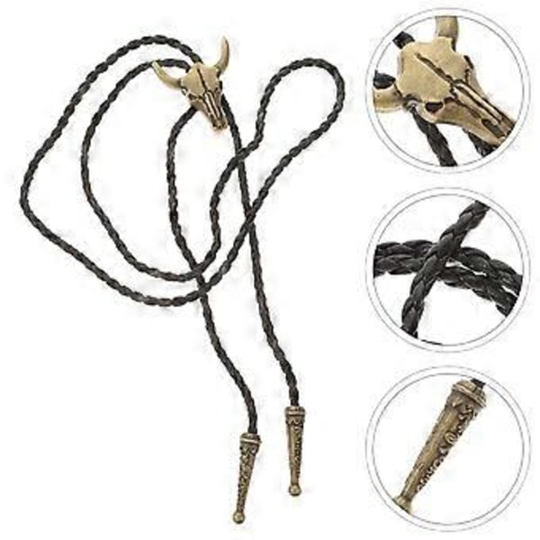 Bolo-solmione kaulakoru kaulaketju Bolo-solmione kaulakoriste Vintage-kaulasolmio