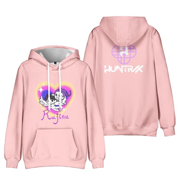 KPop Demon Hunters Hettegenser 3D-trykk Pullover Hettegenser for menn og kvinner 150cm