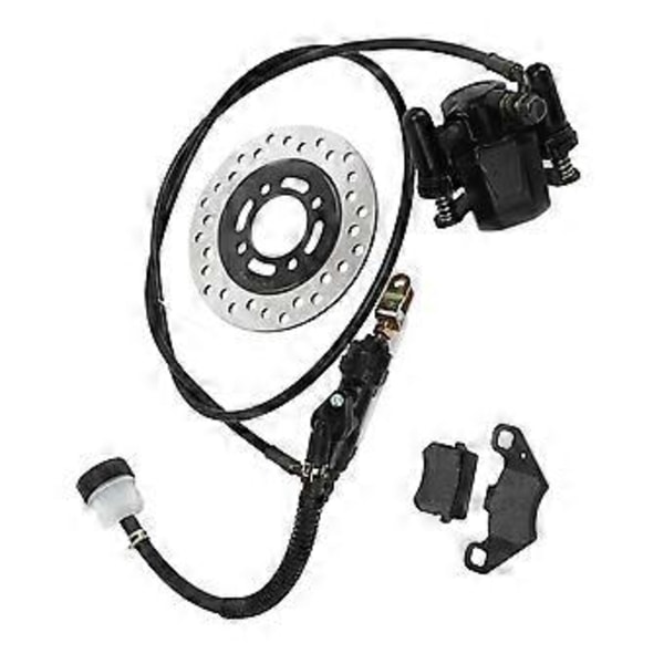 Bremseskivebremsesæt Bremseskivebremsesæt Bremseklods Disk Rotor til 50cc 110cc 125cc 150cc 200cc 250cc