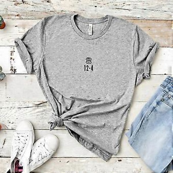 Rachel Green Fødselsdags T-shirt Friends T-shirt Top Vintage Dame T-shirts Friends Tv Show Shirt Toppe (XXXL grå)