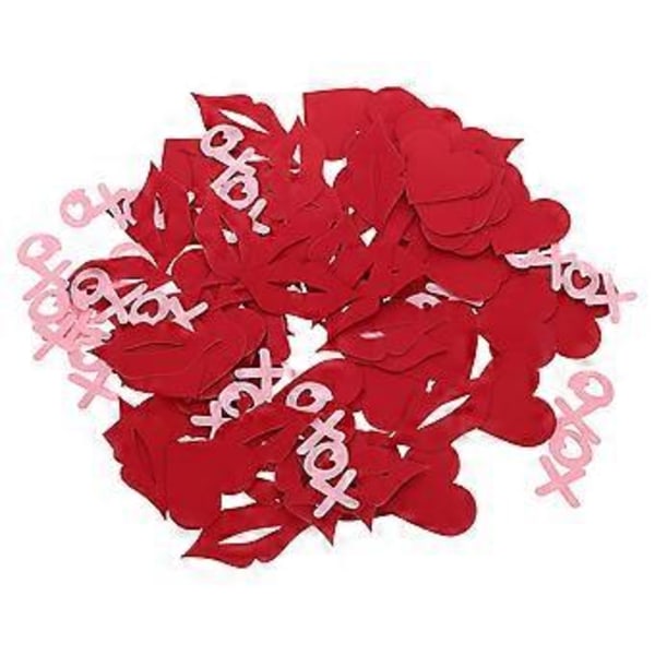 1 Sæt Konfetti Romantisk Valentinsdag Bryllup Konfetti Forsyninger Papir Konfetti (Billede 1)